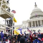 Protesters In Front Of U.S. Capitol Building Wednesday January 6, 2021