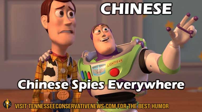 Chinese Spies Everywhere_Humor_Meme_Toy Story_TheTennesseeConservative