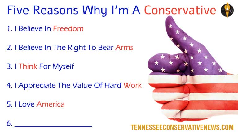 Five Reasons Why I'm A Conservative