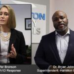 COVID Response Lead Jennifer Bronson_Superintendent Bryan Johnson_Hamilton County Schools_Tennessee