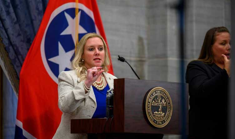 Lisa Piercey_Press Conference_Tennessee_Health Commissioner