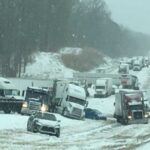 Pileup on I-40_Interstate 40_Tennessee