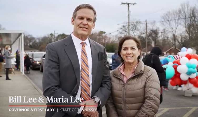 Tennessee_Governor Bill Lee_First Lady Maria Lee