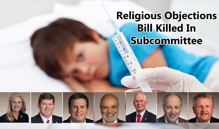 Religious Objections Bill Killed In Subcommittee