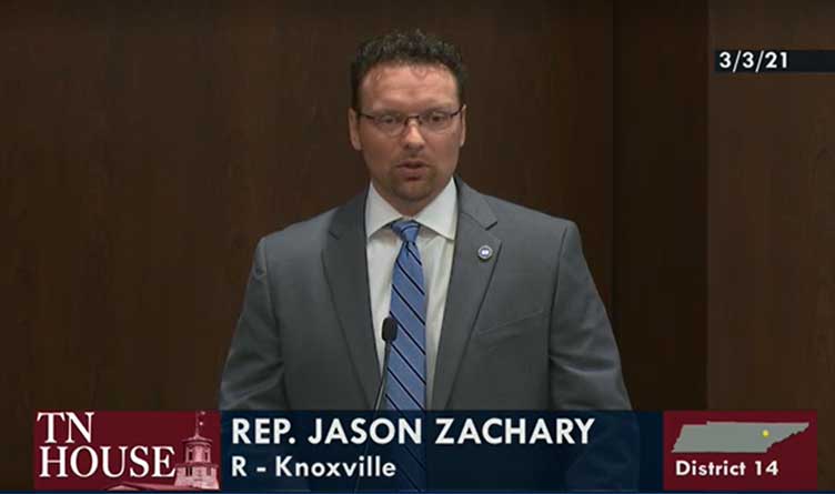 Tennessee House of Representatives - Jason Zachary - Health Committee - Knox County - Nashville