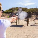 Woman_Pistol_Gun_Target Practice