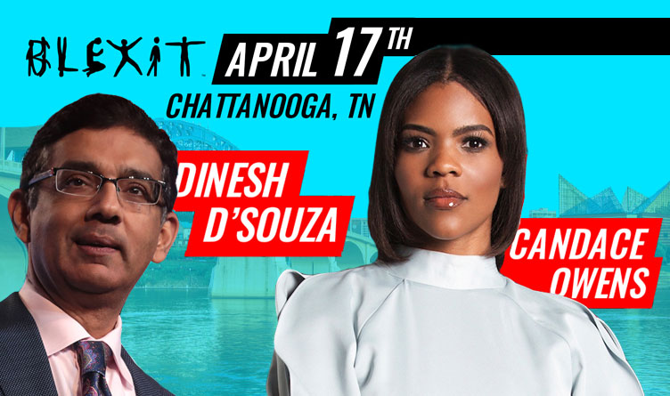 Candace Owens and Dinesh D'Souza Chattanooga Blexit