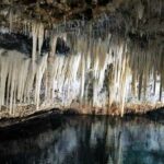 Travertine speleothem (Crystal Cave, Main Island, Bermuda)