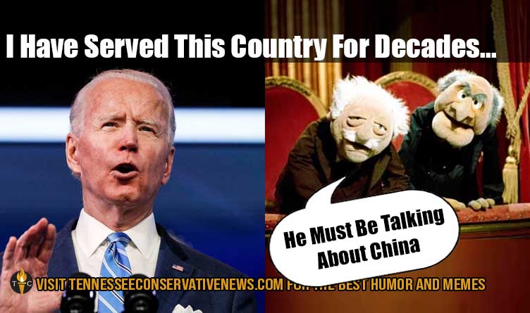 Joe Biden Muppet Hecklers Meme