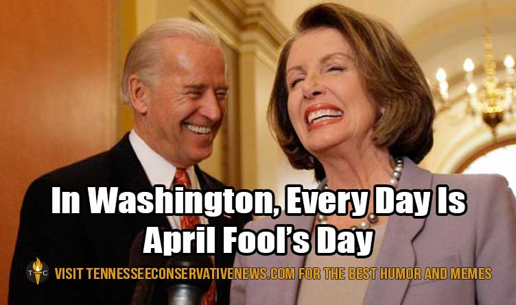 April Fools Day_Washington D.C._Nancy Pelosi_Joe Biden_Meme