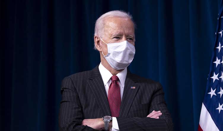 Joe Biden In Mask