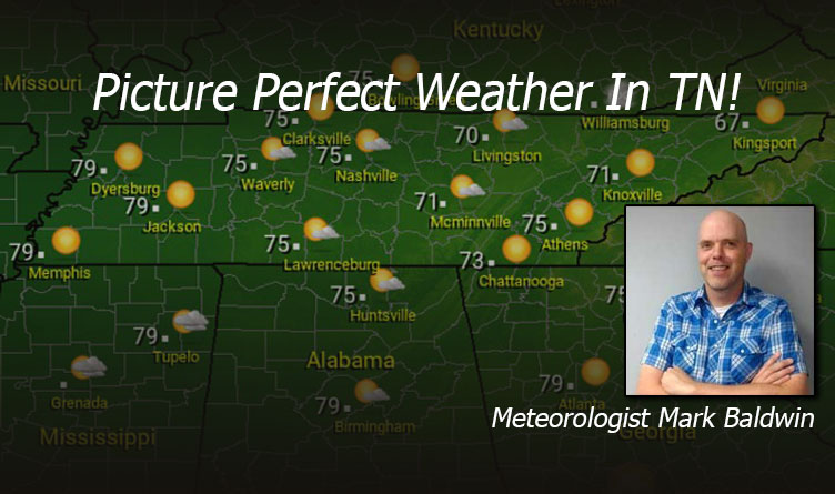 Picture Perfect Weather Tennessee Weekend Outlook Weather Forecast
