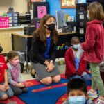 Education Commissioner Penny Schwinn visiting Coles Ferry Elementary in Lebanon, Tennessee.