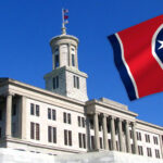 Tennessee Capitol Building Nashville Flag