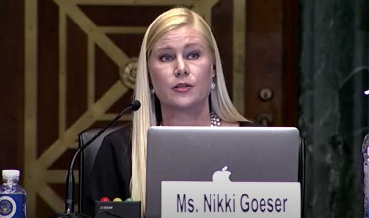 Nikki Goeser's testimony on Gun Control and Red Flag Laws: Senate Judiciary Subcommittee
