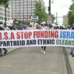 Palestinian Supporters March in Downtown Memphis