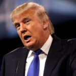 Donald Trump speaking at the 2013 Conservative Political Action Conference (CPAC) in National Harbor, Maryland.