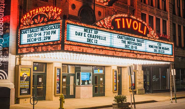 The Tivoli Chattanooga Tennessee Theater Theatre