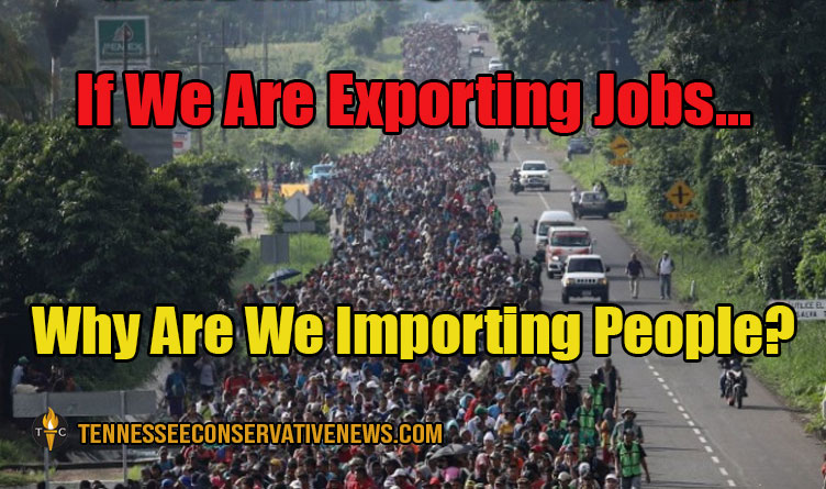 If We Are Exporting Jobs... Why Are We Importing People? Meme