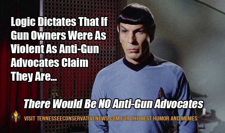 Logic Dictates Spock Gun Control Meme