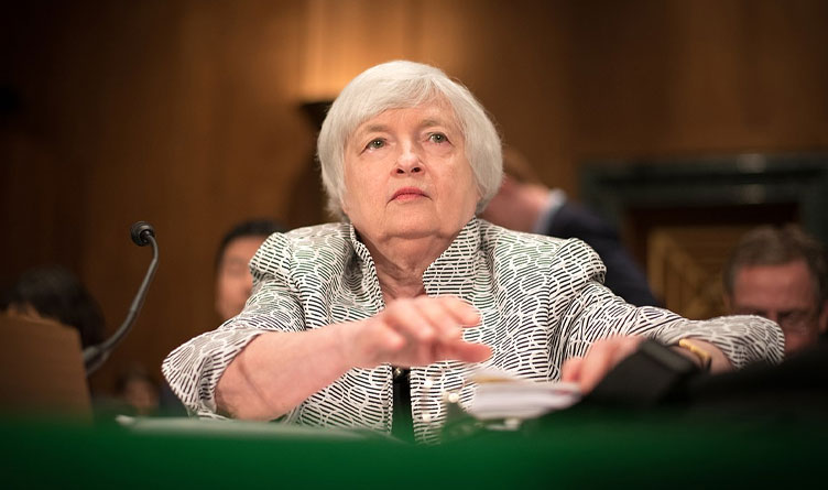 U.S. Treasury Department Secretary Janet Yellen
