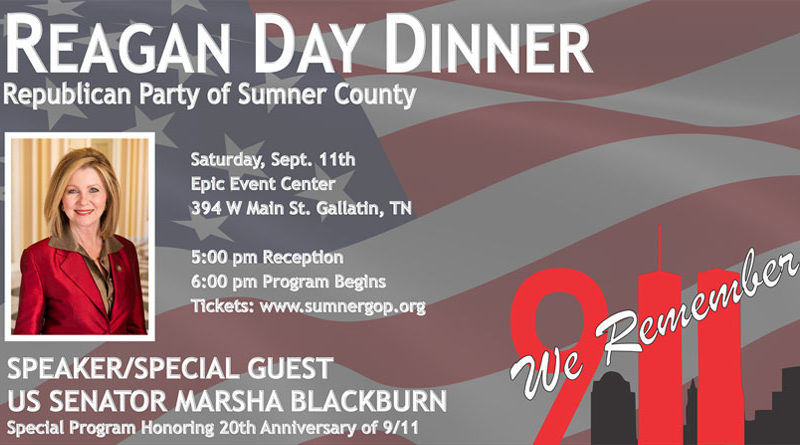 Sumner County GOP Event Remembering 9/11 Features Marsha Blackburn