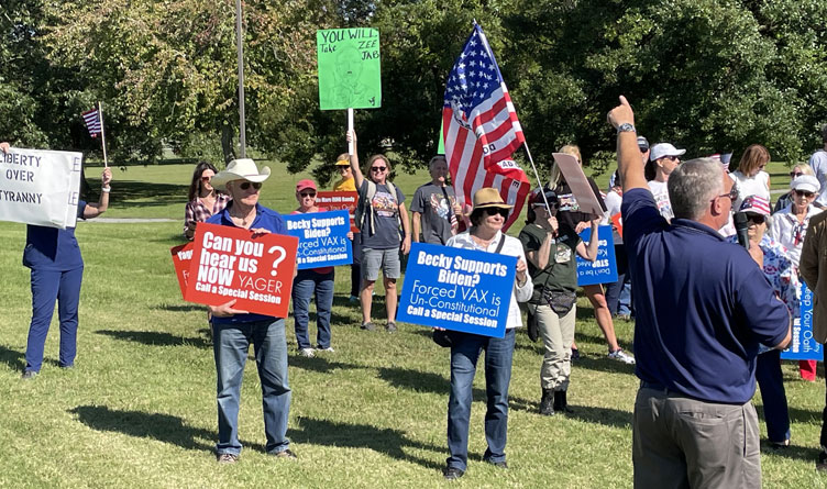 Tennesseans Voice Desire For Protection Of Freedoms At Peaceful Assembly In Oak Ridge