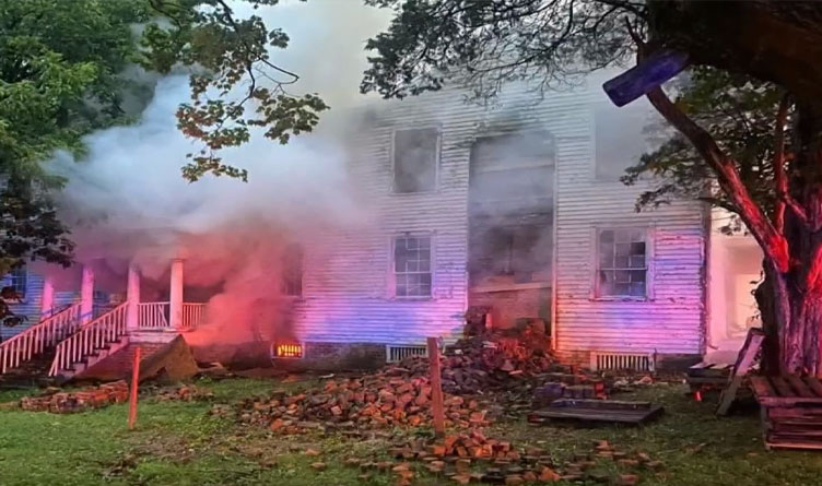 Monroe County Fire Inspector Accused Of Setting Fire To Historic Home