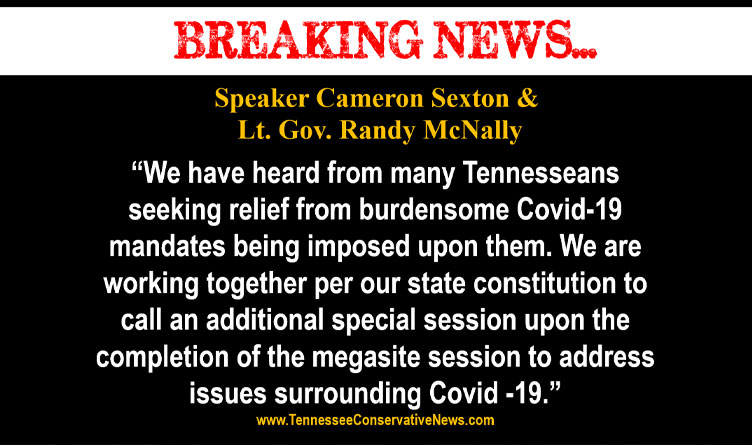 Sexton, McNally Announce Intent To Call Special Session To Address COVID Response