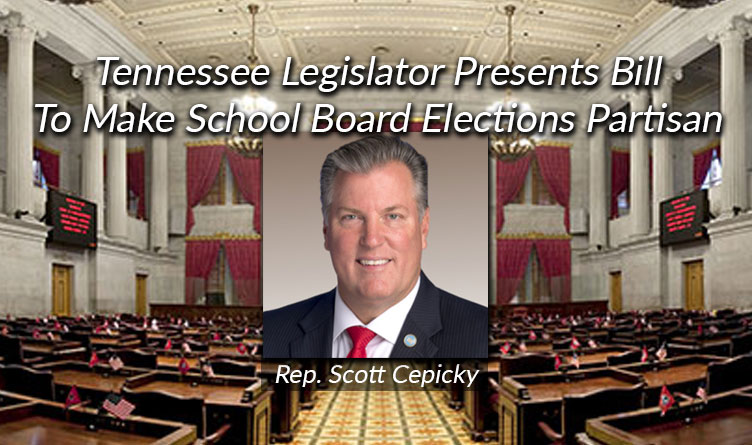 Tennessee Legislator Presents Bill To Make School Board Elections Partisan