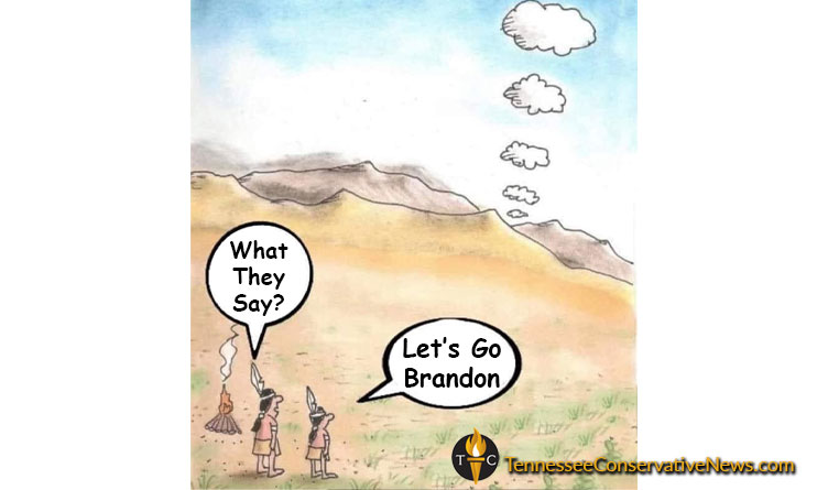 What They Say? Let's Go Brandon Meme