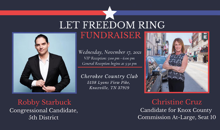 Fundraising Event For Congressional Candidate Starbuck & Knox County Commission Candidate Cruz