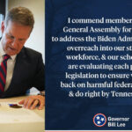 Tennessean's Medical Freedom Legislation Undergoes Evaluation By Lee