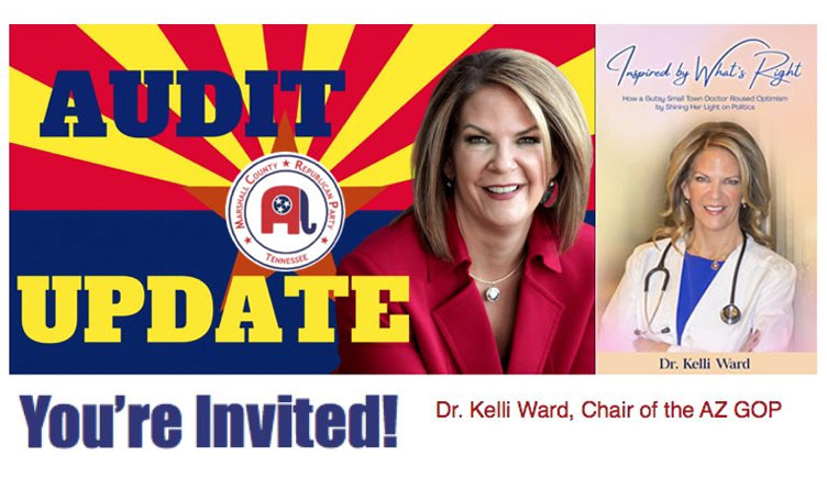 Marshall County Republicans Host Dr. Kelli Ward Arizona GOP Chair