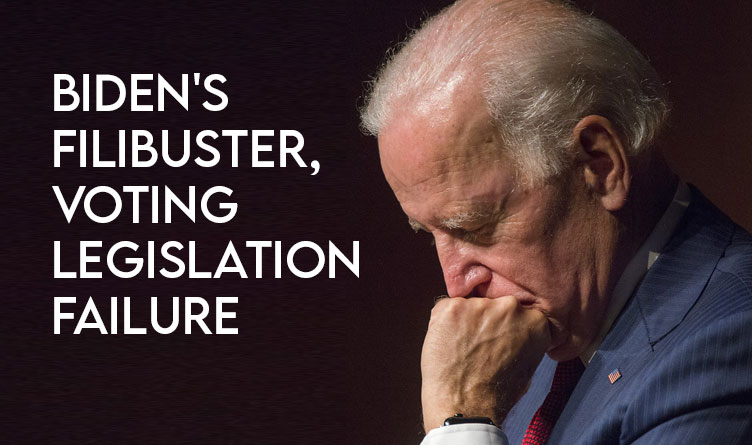 Biden's Filibuster, Voting Legislation Failure Leaves Issue To The States