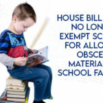 House Bill Would No Longer Exempt Schools for Allowing Obscene Materials in School Facilities
