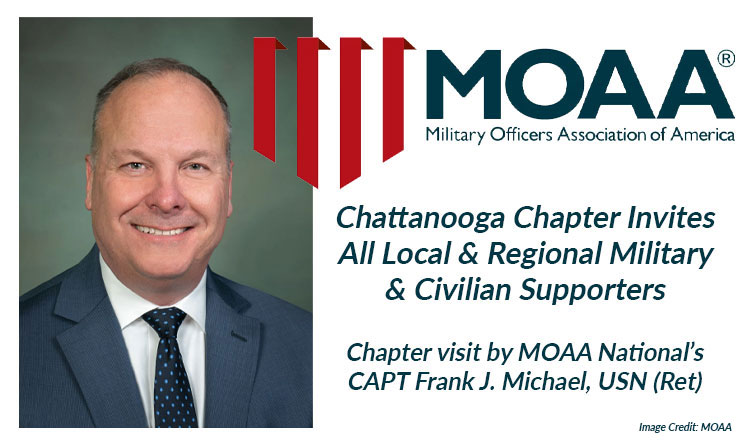 Chattanooga Chapter Of MOAA To Host Capt Frank J. Michael