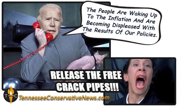 People Are Waking Up... Joe Biden Dr. Evil Crack Pipe Meme