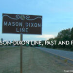 THE MASON-DIXON LINE, PAST AND PRESENT