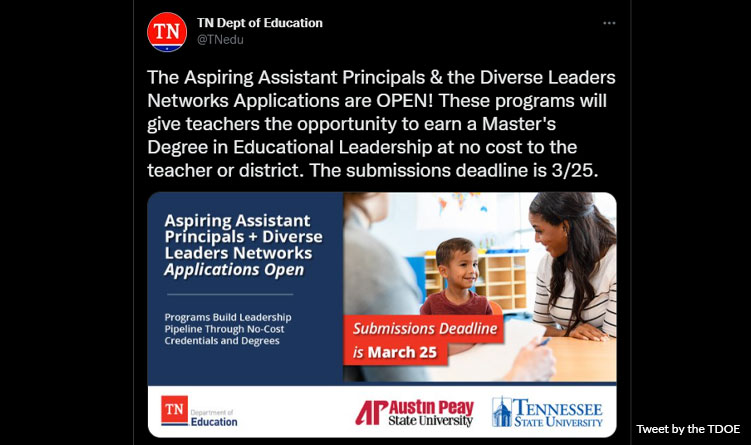 Affirmative Action At Tennessee Department of Education?