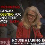 Bill Prohibiting State Agencies From Lobbying For Or Against State Legislation Taken Off Notice