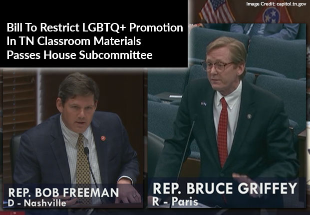 Bill To Restrict LGBTQ+ Promotion In TN Classroom Materials Passes House Subcommittee