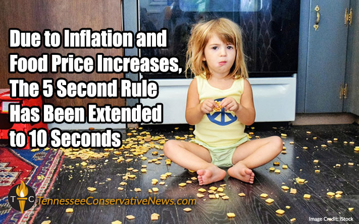 Due to Inflation and Food Price Increases, The 5 Second Rule Has Been Extended to 10 Seconds Meme