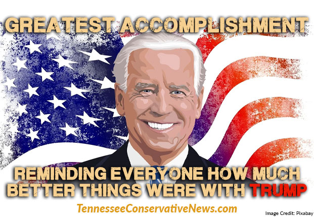 Joe Biden's Greatest Accomplishment - Reminding Everyone How Much Better Things Were With Trump MEME