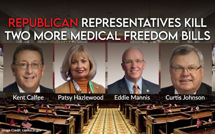 Republicans Kill Two More Medical Freedom Bills In Same Subcommittee