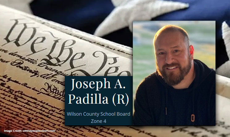 Joseph Padilla Running For Wilson County School Board