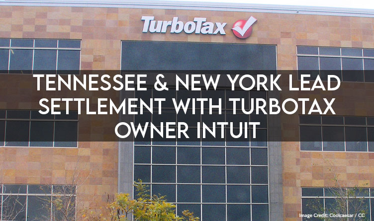 Tennessee And New York Lead Settlement With TurboTax Owner Intuit