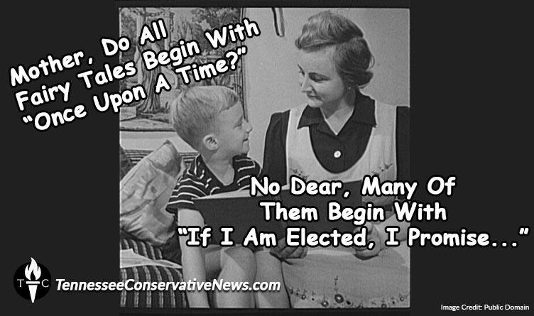 Mother, Do All Fairy Tales Begin With Once Upon A Time? No Dear, Many Of Them Begin With “If I Am Elected, I Promise...” - Meme