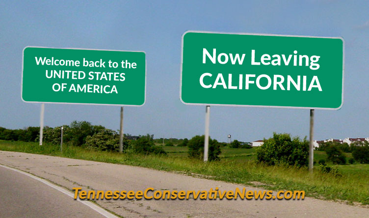 Now Leaving California - Welcome Back To The United States Of America - Road signs Meme