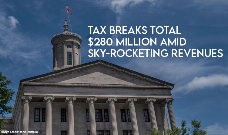 Tax Breaks Total $280 Million Amid Sky-Rocketing Revenues